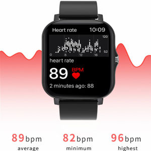 Smart Watch Men Rotate Button IP67 Smartwatch 1.7 Inch HD Screen Sports Women Smartwatch