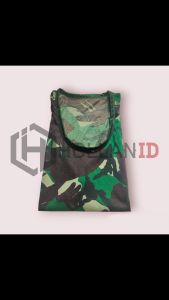 KAOS DALAM SINGLET TNI ANGKATAN DARAT HIJAU LORENG MALVINAS (LEKBONG ARMY AD)