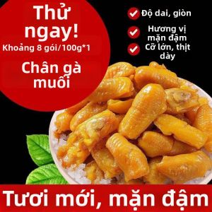 Món Ăn Vặt Mặn Mà Từ Chân Gà Nướng Có Xương Dễ Ăn Phong Cách Hakka