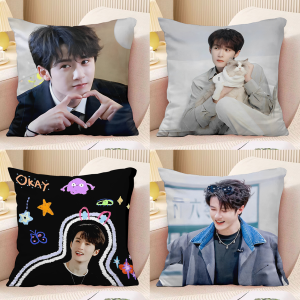 Modern Simple Bedroom Square Pillow Core Star Friends Birthday Gift Homemade Pillow Living Room Decorative Plush Cover Pillow