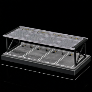 Mini GT Car Showcase 1:64 Scale Double-deck Parking Garage Model