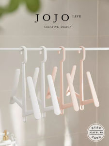 JOJOS L. PD. Thousand Home Windproof Shoe Drying Hook Storage Rack Macaron Color Nordic Style Plastic Clothes Hanger