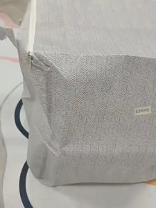 220L Big Capacity Clothes Storage Box with Cover Large Laundry Basket Organizer Bag for Baby Foldable Large Organizer Bag