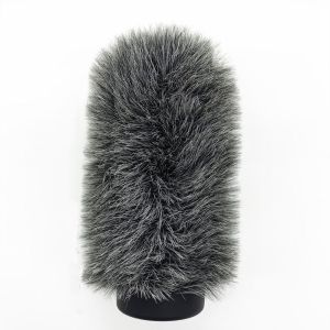 Mic Pop Filter Dead Cat Outdoor Windproof Artifical Fur Windscreen Shield for Rode Ntg3 For Me66 MKH416 418 for Sony 670 678