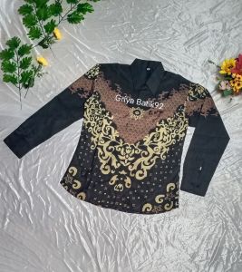 (COD) KEMEJA BATIK PRIA LENGAN PANJANG BAJU BATIK PRIA BAJU BATIK PRIA TERBARU 2024 BAJU BATIK PRIA MODERN 2024