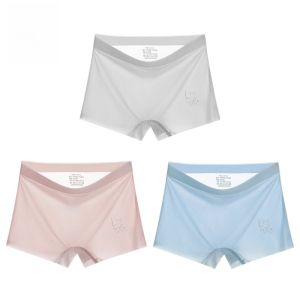 Quần lót trẻ em MiiOW lụa băng cotton thoáng khí không đường may kháng khuẩn