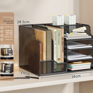 Kệ Lưu Trữ Tài Liệu Kim Loại Để Bàn Văn Phòng