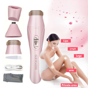 Electric Epilator For Women Shaver Lady Shaver Body Hair Trimmer Armpit Bikini Arm Leg Face Portable Painless Depilator