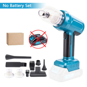 18V 2-in-1 Cordless Vacuum And Blower 5KPa 6000rpm 200W with 180ml Dust Canister Compatible with Makita Battery for Worksho