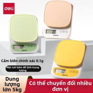deli | Cân Điện Tử Chính Xác 0.1g 5kg