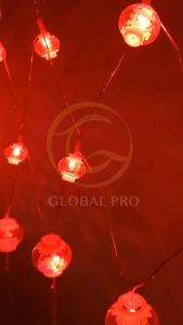 80L 3 MTR NET Light Waterproof String Light CNY Decoration Chasing Light Chinese N. Year Red Lantern Lampu LipLap