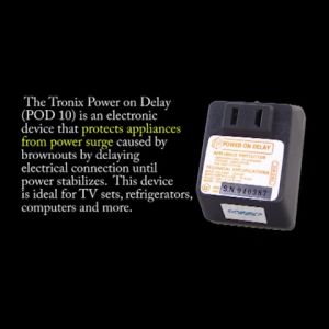 10pcs/32pcs Tronix POD-10 Power on Delay: Appliance Protector & Energy Saver