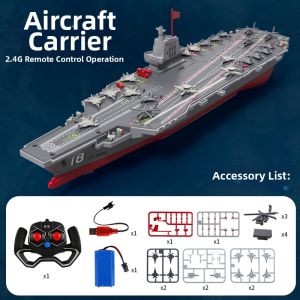 JINGDATOYS | Remote Controllable Aircraft Carrier Toy