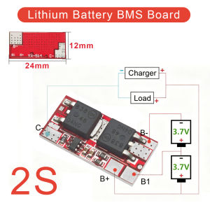 1S 2S 10A 3S 4S 5S 25A BMS 18650 Li-ion Lipo Battery Pack Protection Circuit Board PCMCharger Overcurrent Temperature Protection