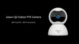 V380 | XIAOVV Smart HomeSecurity Camera 2K Pet Dog Indoor Security Baby Camera 2.4GHz WiFiAI Human Detection 360° Pan & Tilt 2-Way
