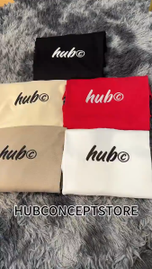 HUB CONCEPT STORE | C 230GSM OVERSIZE TEE (RED/BROWN/WHITE/BEIGE/BLACK)