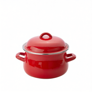Food-grade Thickened Enamel Pot with Lid and Handles