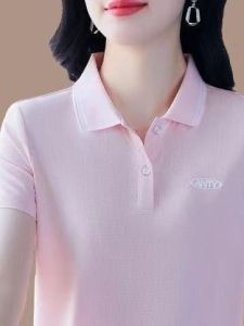 HUAXUNRAN | Polished Timeless Loose Fit Polo T-Shirt