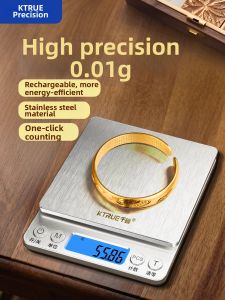 KTRUE | High Precision Gold Jewelry Scale 0.01g