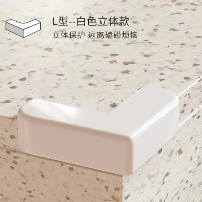 Baby Safety Table Corner Protector Transparent Furniture Corner Cover Anti-Collision Edge Guard Protection 儿童防撞角硅胶桌角套