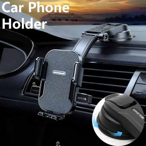 Car Dashboard Phone Holder Stand Gravity Strong Suction Cup Stable Universal Windshield Navigation Hanging Interior Accessory