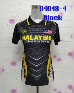 LENGAN PENDEK BAJU JERSEY KOLAR PEREMPUAN YANG SLIM CUT (CUTTING KECIL)