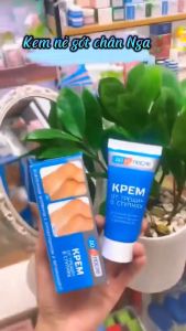 Kem Dưỡng Ẩm Ngăn Ngừa Và Hỗ Trợ Cải Thiện Nứt Nẻ Gót Chân Nga Kpem Before & After 50ml