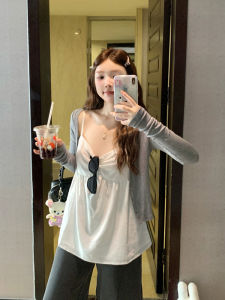 Sweet Style White Strapless Vest Womens Summer New Sleeveless Inner Wear Casual Loose Slimming Top Outerwear Breathable Moisture Wicking Solid Color