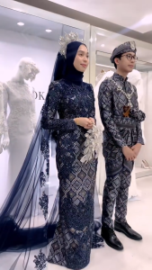 Livas Dokoh Rantai Pengantin Lelaki Bulan Bintang Wau Aksesori Brooch Songket Kahwin Tunang Traditional Exclusive