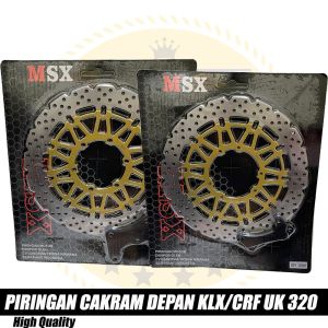 Piringan Disc Cakram Depan Besar Msx 320mm KLX 150 CRF 150
