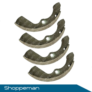 SUZUKI F5A MULTICAB FRONT BRAKE SHOE WITH LINING OVAL HOLE 52210-79045 DA-71 (1 SET)