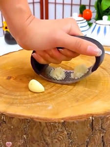 ที่กดกระเทียม เครื่องมือบดกระเทียม ที่บดกระเทียมด้วยมือสแตนเลสอย่างดี