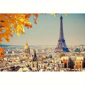 500/1000/1200/2000PCS Jigsaw Puzzle Eiffel Tower Landscape Animation Art For Adults Great Weekend Relaxation And Family Fun