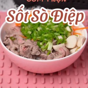 Sate sò điệp trộn cơm bánh tráng chấm rau củ luộc Titom gói 70g dạng xốt - công thức truyền thống đậm đà hương vị Việt