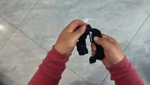 [COD] Alat Kekuatan Jari Tangan Finger Strengthener Silicone Puller Hand Trainer Tension 6 Level Latihan Tangan Penguat