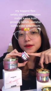 Maryame Beauty Glow Up Cream 10 gr Sunscreen SPF 30 Pelembab 5 In 1 Skincare BPOM