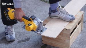 5 Inch Electric Circular Saw Brushless 125MM Cordless Multi-Angle Saw Woodworking Power Tool For Makita 18V Battery