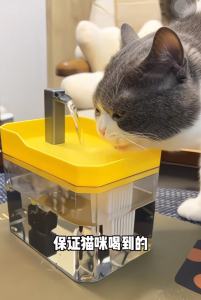 Automatic Pet Dog Cat Water Dispenser Fountain Pet Dog Cat Water Loop Mute Pump Smart Pet Bowl 1.5L