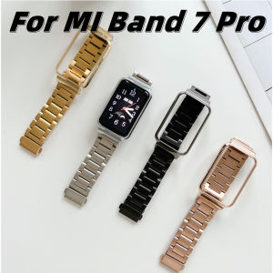 Metal Strap for Xiaomi Mi Band 7 Pro Strap Metal Stainless Steel Bracelet 7 Pro Replacement Wristband