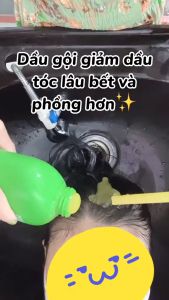Dầu xả hữu cơ gừng sả - nhân sâm Cỏ Cây Hoa Lá - giảm ngứa giảm gàu ngăn dầu bết tóc tóc mềm mượt (chai 500g)