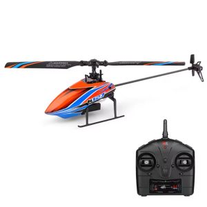 Mini RC Helicopter Wltoys XK K127 Helicopter Single Blade Flybarless Aircraft RC Plane 2.4G 4CH 6-aixs Gyro with Remote Controller