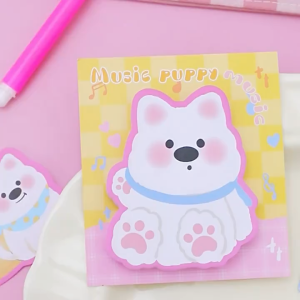 Cute Character Sticky Note Kertas tempel l Pastel color Memo Penanda buku premium Kertas Lengket