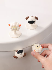 Creative Cute Toilet Seat Lifter Cartoon Toilet Lid Raiser Advanced Bathroom Toilet Seat Cushion Lifter Household Cleaning Tool
