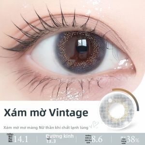T-Garden | Mắt Kính Kontakt Dành Cho Người Cận Thị Màu Xám Sương Mù Đa Màu 2 Cái