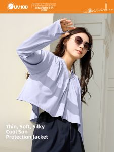 UV100 | Sunproof With Large Brim Icy Silk Fabric Sun Protection Clothes