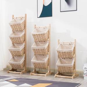 Iron Art Storage Basket Toy Snack Miscellaneous Sorting Basket Bedroom Home Storage Rack Organizer Utility Basket for Bedroom