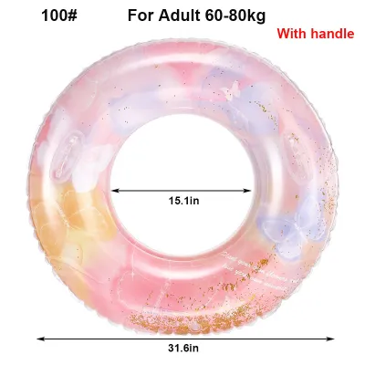 Inflatable Swim Ring for Swimming Ring Women Pool Floats Swim Tube Circle Summer Beach Water Sport Adult Swim Float ﻿ ﻿ ﻿ ﻿