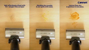 Cornell Wet and Dry Cordless Vacuum Cleaner with 180 Lie Flat Design