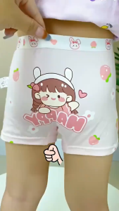 4pcs Cartoon Girls Underwear Printing Panties Daughter Short Pantie Girl panty (1-10 Years)