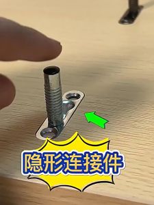 Nockdown Minifix Papan Penyambung Lemari 10set Baut Knock Down Furniture Minifix Baut Knock Down